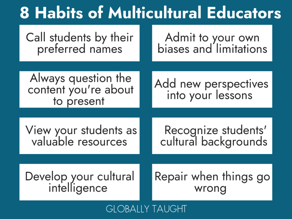 8 Powerful Habits to Build a Multicultural Classroom 3 Blog Post Graphics 1