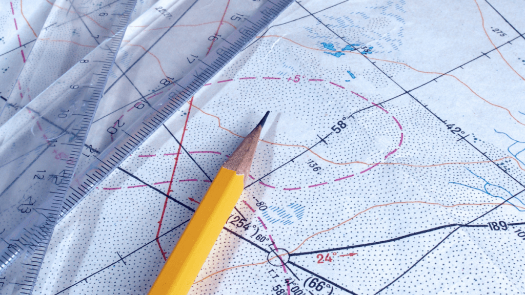 The Ultimate Guide to Teaching about World Geography 1 Map, ruler and pencil cover image for the Ultimate Guide to Teaching about World Geography
