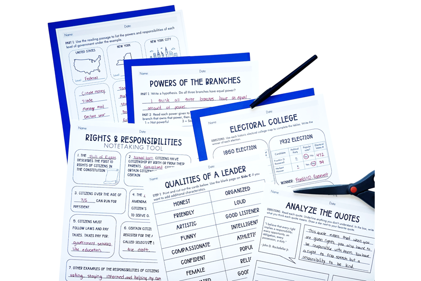The Ultimate Guide to Teaching Government to Kids 3 Product Overlays 3